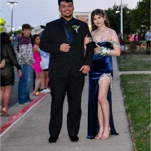 Navy/royal blue formal dress!!